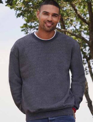 Sudadera hombre con cuello