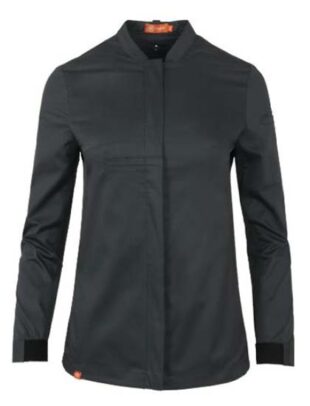 Chaqueta cocina señora con cremallera.