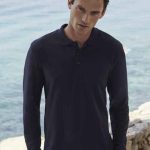 Polo de hobre de manga larga 100% Algodón.