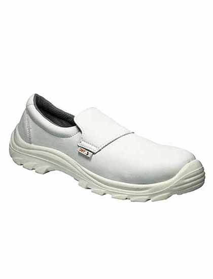 Zapato de seguridad con puntera de acero redondeada