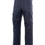 Pantalón multibolsillos con refuerzo de tejido en trasero y rodillas.