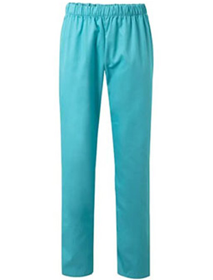 Pantalones sanitarios azules cómodos y resistentes, ideales para uniformes sanitarios modernos