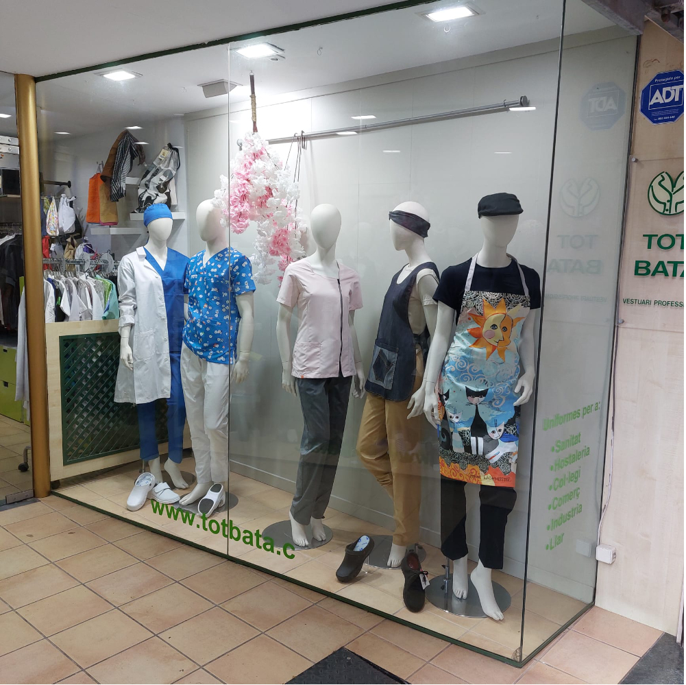 Escaparate Tot bata Barcelona
